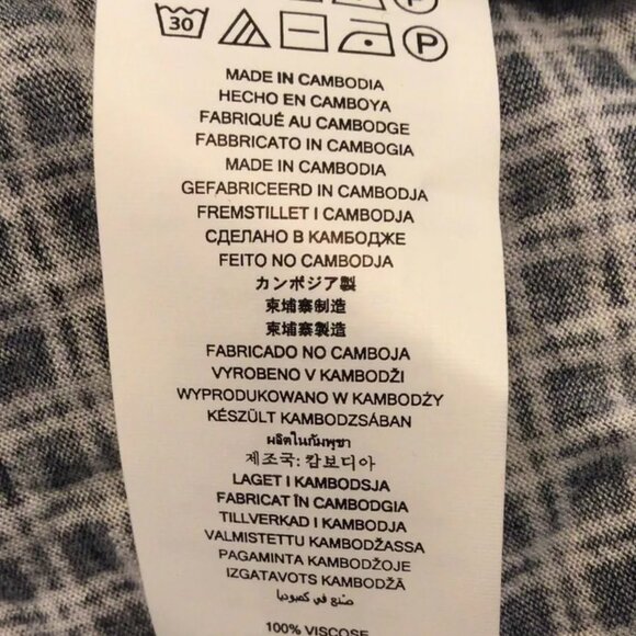 Michael Kors Women Blouse Tops 1X Black & White New - Picture 6 of 6